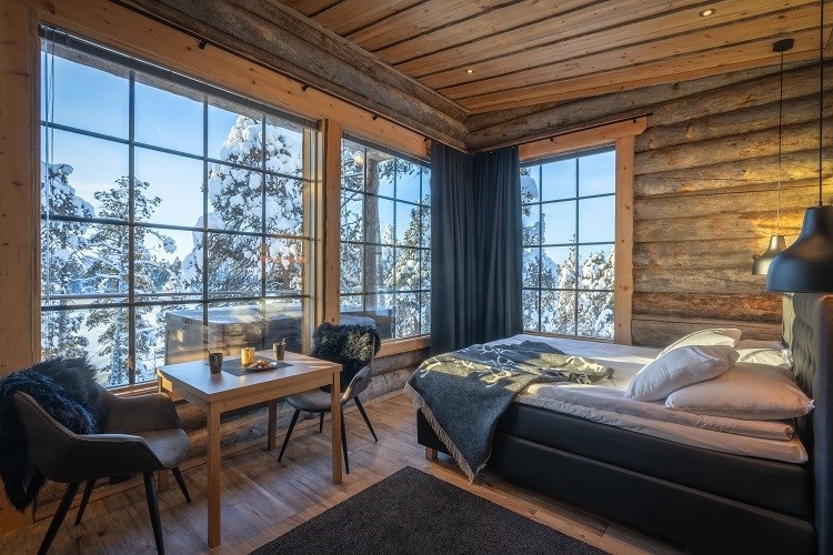 Copyright Wildernesshotels Nellim Arktis Tours - Abenteuer Nordlicht im Boutique Hotel Nangu