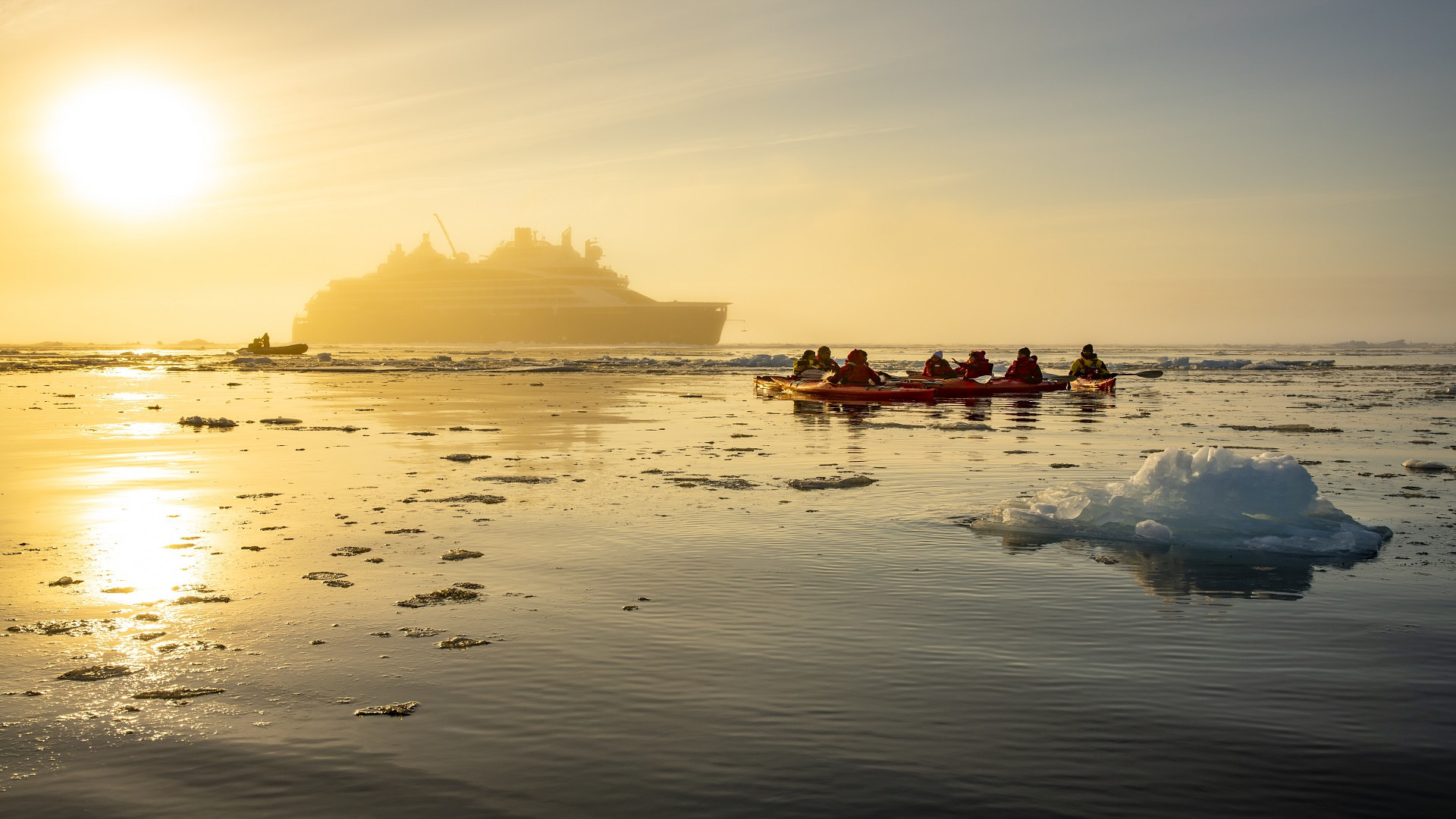 Arktis Tours, Ponant, Transarktisches Abenteuer, die Überquerung des Nordpols