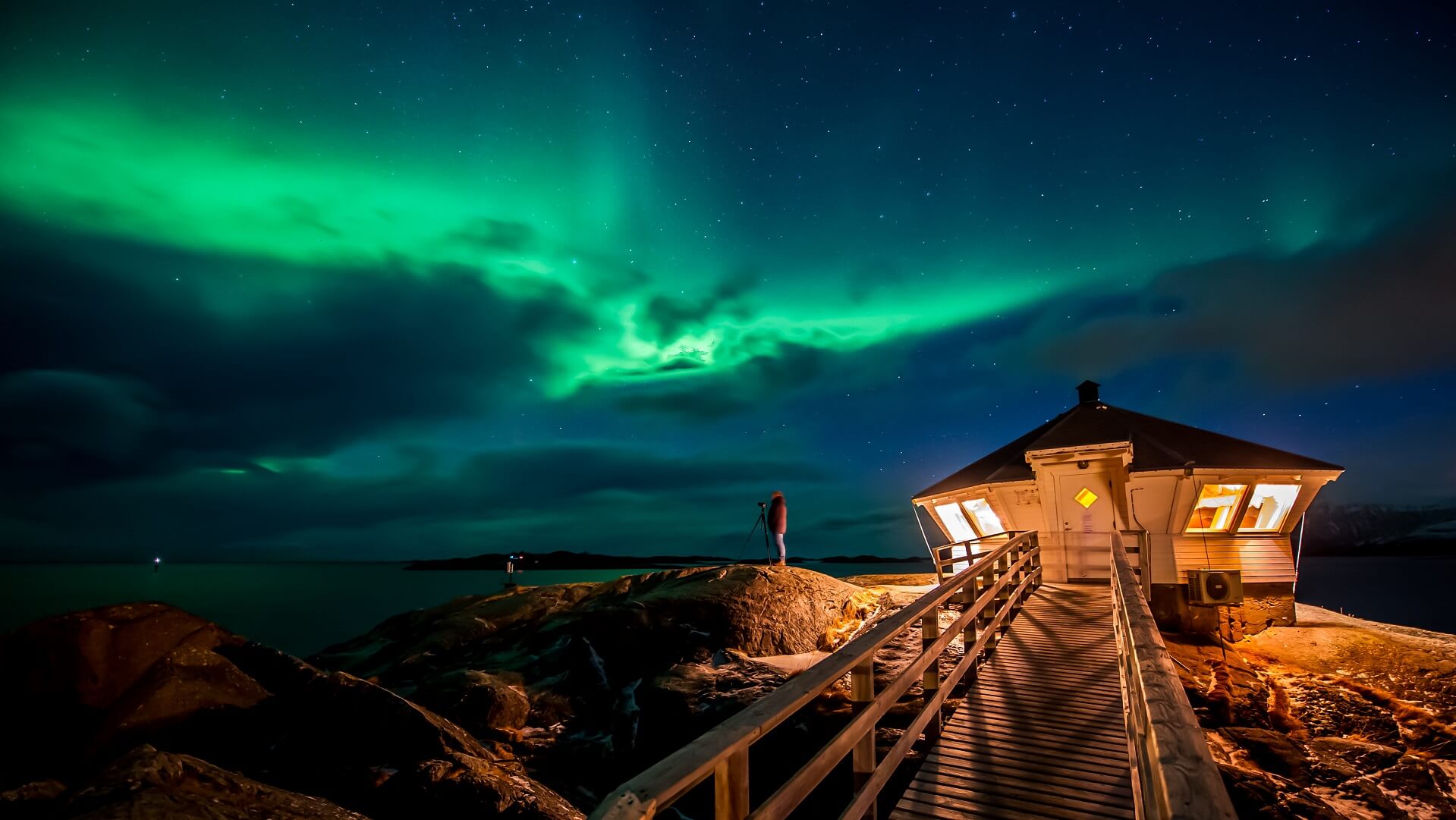 Arktis Tours Polarlichter an Norwegens Küsten – Tromsø & Senja