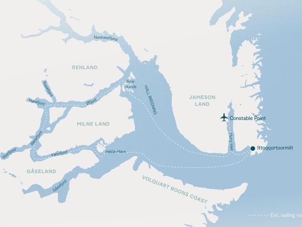 Sailing Route (c) Northsailing