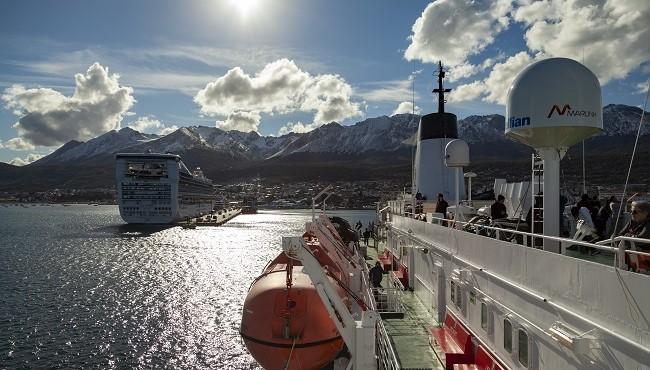 Arktis Tours - MS G Expedition - Faszination Südpolarkreis Einschiffung Ushuaia